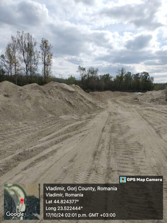 Vladimir: Balastieră amendată cu 75.000 de lei