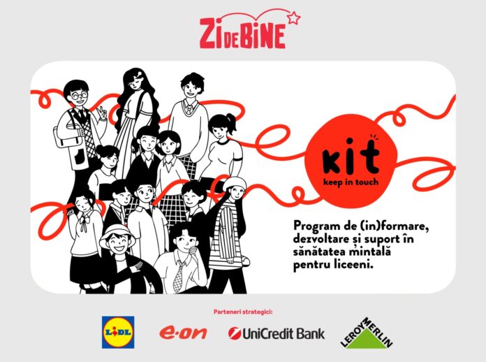 S-a lansat KIT, un program de prevenție și suport în sănătatea mintală, pentru liceeni!