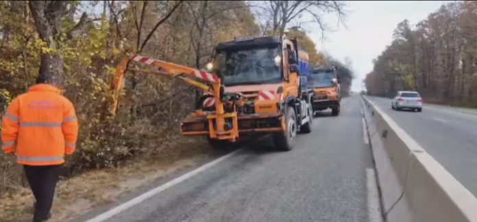 Lucrări ale SDN Târgu Jiu, în zona Piștești