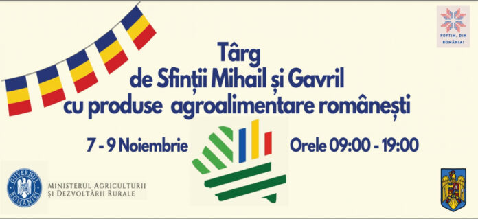 Târg de produse tradiționale, în curtea MADR
